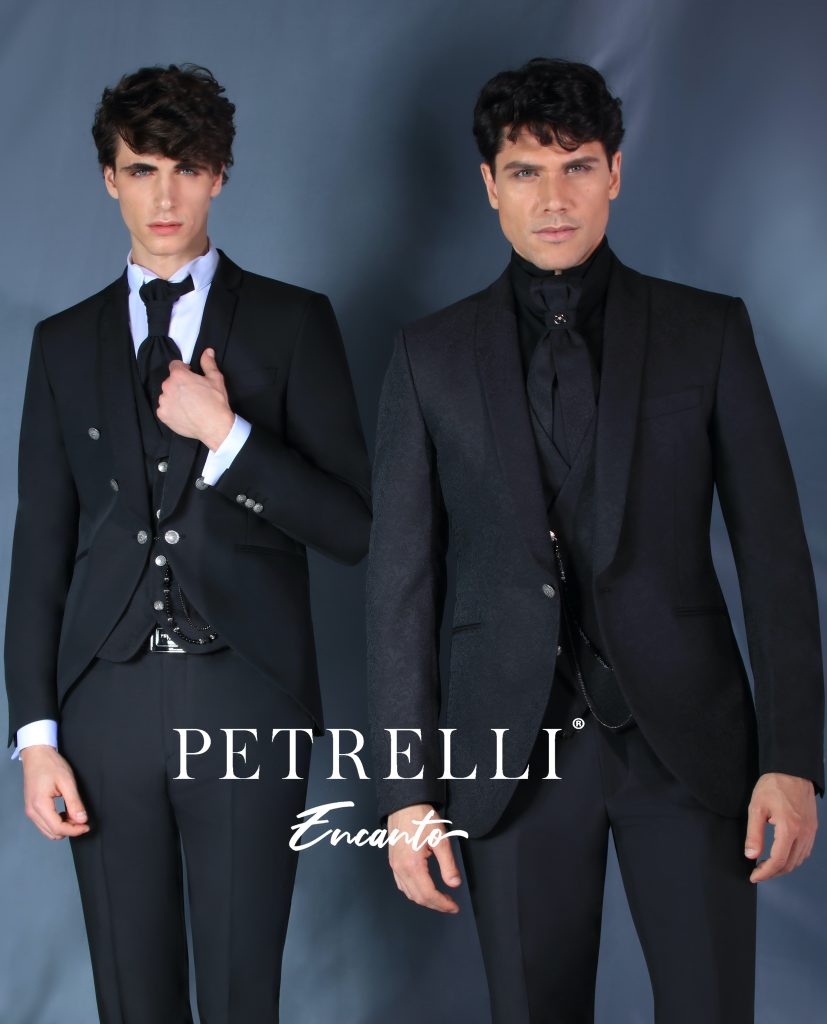 Abiti da sposo Petrelli Encanto T10003DB 442 e N30007 400